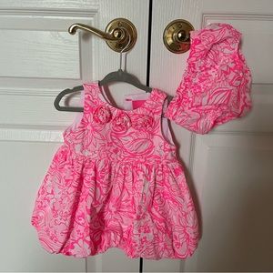 Lilly Pulitzer Pink Bubble Dress